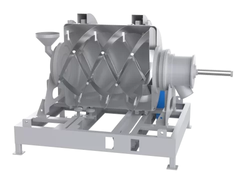 滚筒螺带混合机